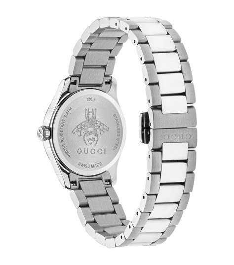 gucci watch stainless steel back|Gucci g timeless watch 27mm.